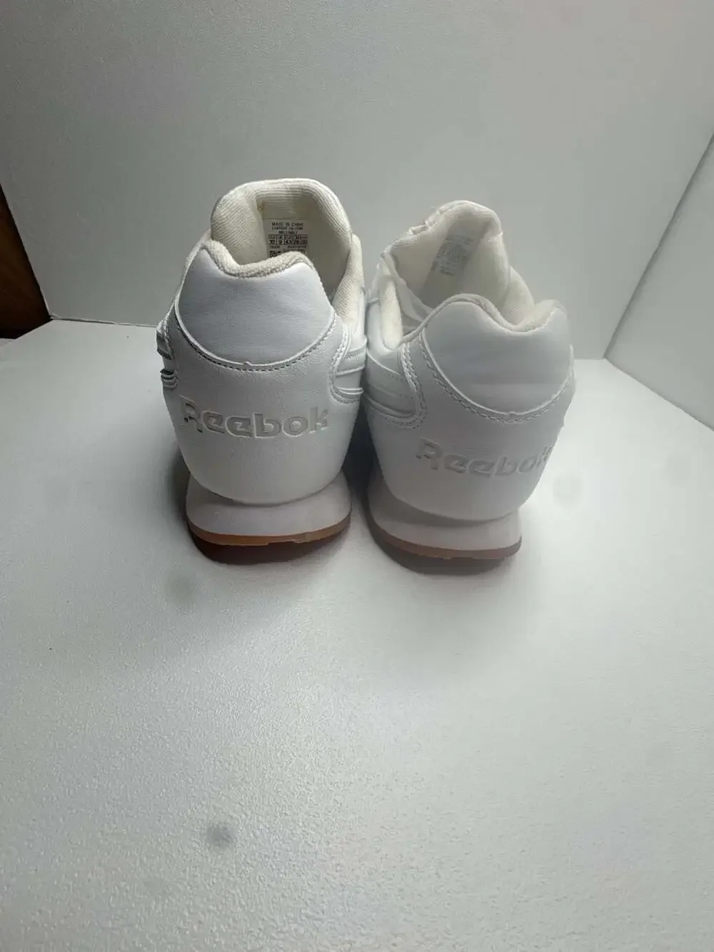 Reebok Classic Harman Run White Leather Sneakers